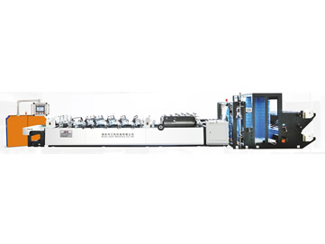 SLZD-AE400/500/600 三邊封高速制袋機(帶儲料裝置)